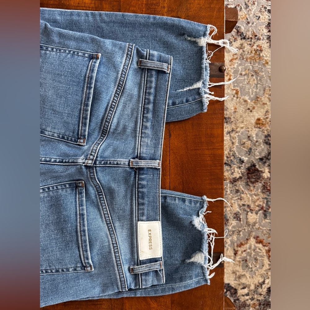 Express Slim Super High-Rise Denim